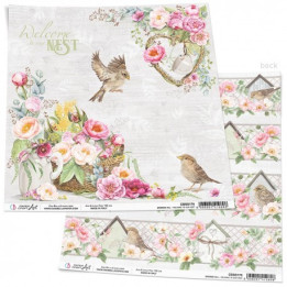 copy of Breathe Darling Paper Sheet 12x12