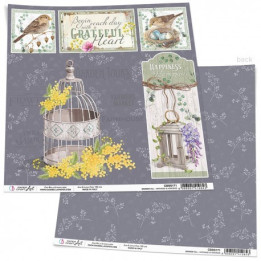 copy of Breathe Darling Paper Sheet 12x12