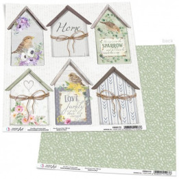 House Cards Paper Sheet 12x12