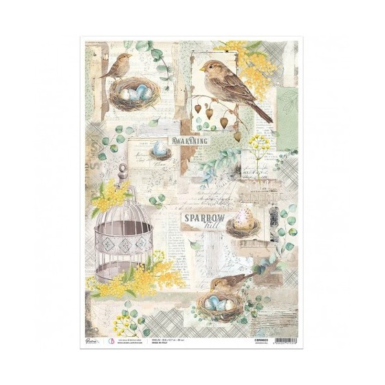 Rice Paper A3 Sparrow Hill-