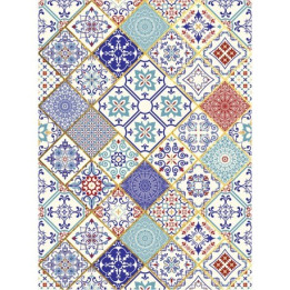 Papel de Arroz 053 Ethnic ORO