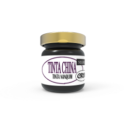 Tinta da China 30 ml. Preto