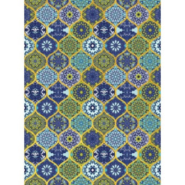 Papel de Arroz 017 Ethnic ORO