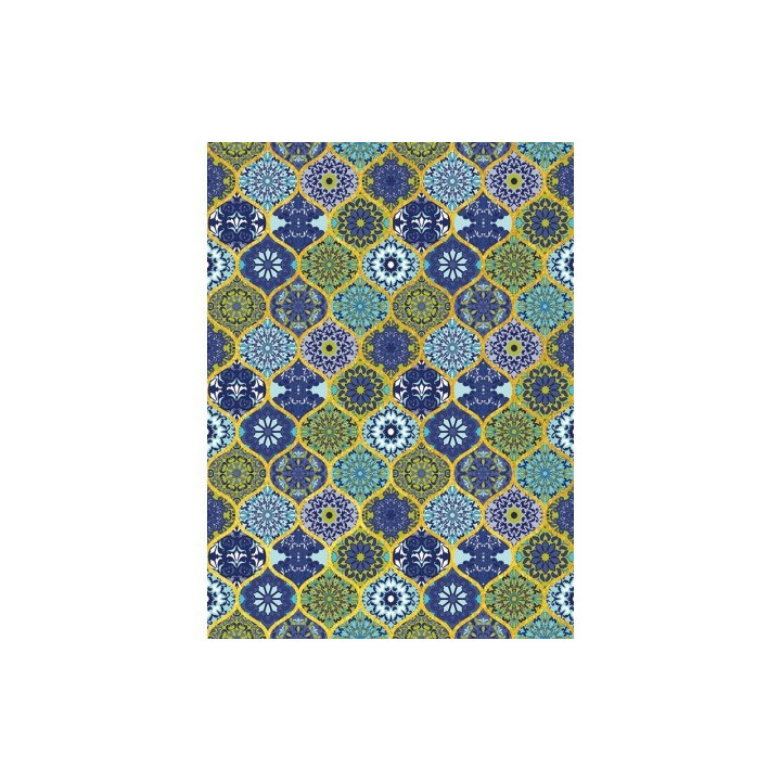 Papel de Arroz 017 Ethnic ORO