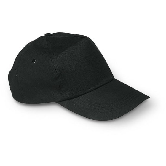 Gorra 5 paneles Negro en...