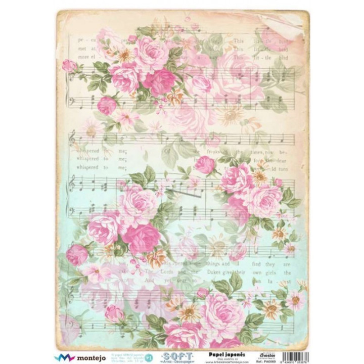 Papel de Arroz Japonés SOFT A3
