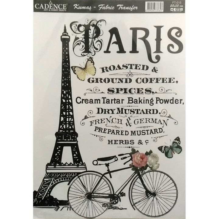 Transfer para TEJIDOS Paris Eiffel