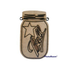 Silueta bote conserva M