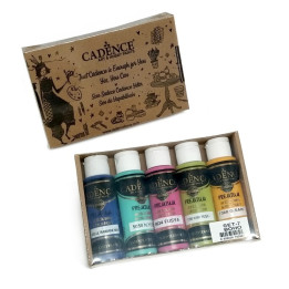 Set 5 Acrílicos PREMIUM Cadence BOHO