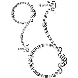Stencil HOME DECOR MIDI 69 25x25cm