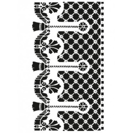Stencil HOME DECOR MIDI 69 25x25cm