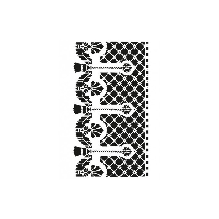 Stencil HOME DECOR MIDI 69 25x25cm