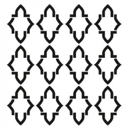 Stencil HOME DECOR MIDI 69 25x25cm