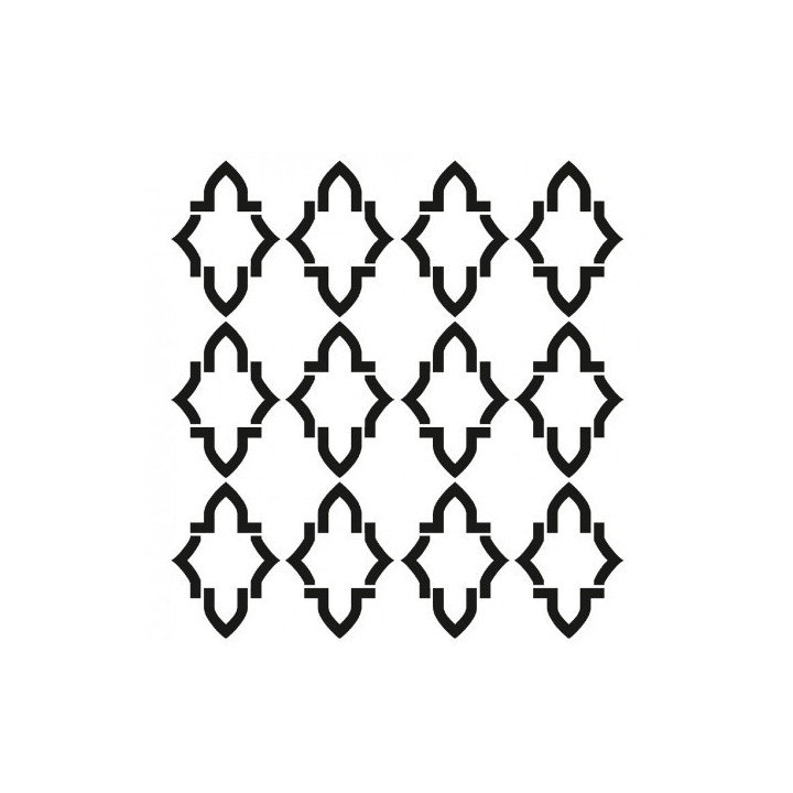 Stencil HOME DECOR MIDI 69 25x25cm