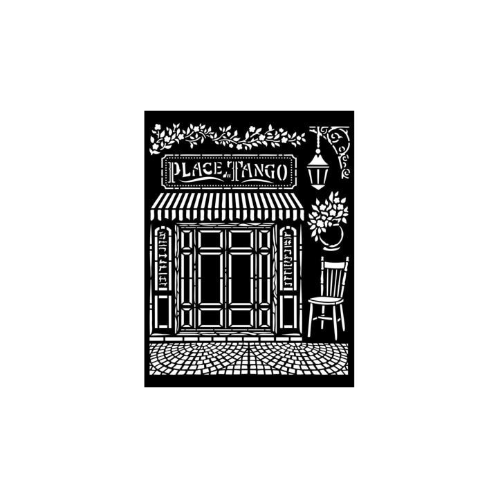 KSTD060 Stencil Stamperia alphabet 20x25 cms