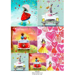 copy of Papel de decoupage DeCards AN-164