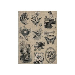 Papel De Arroz 212 COUNTRY HOUSE