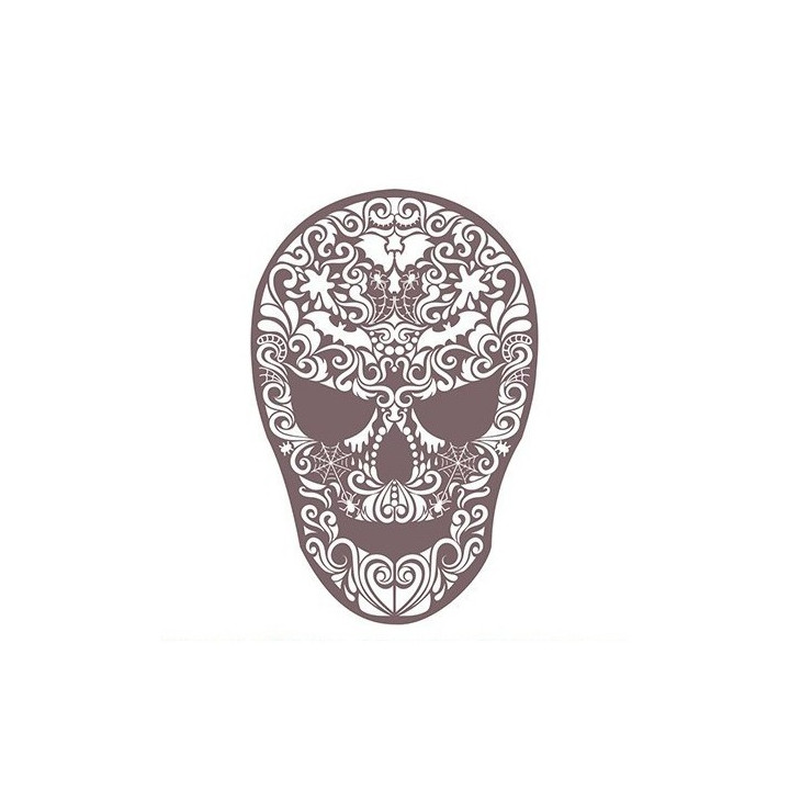Stencil Shadow calavera