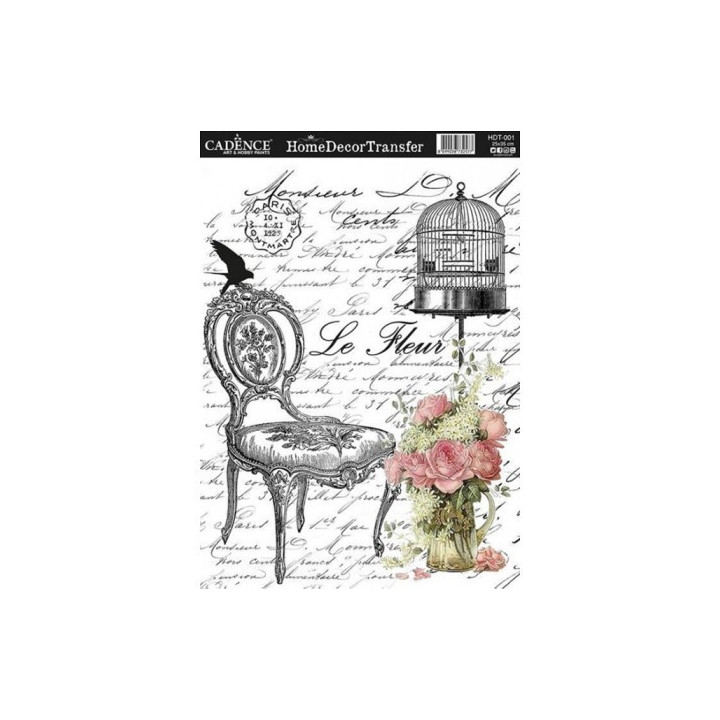 Transfers HOME DECOR 001 Poltrona Le Fleur