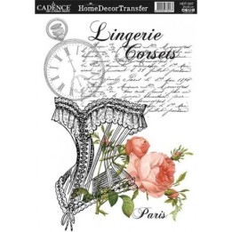 Transfers HOME DECOR 007 Roupeiro Corpetes