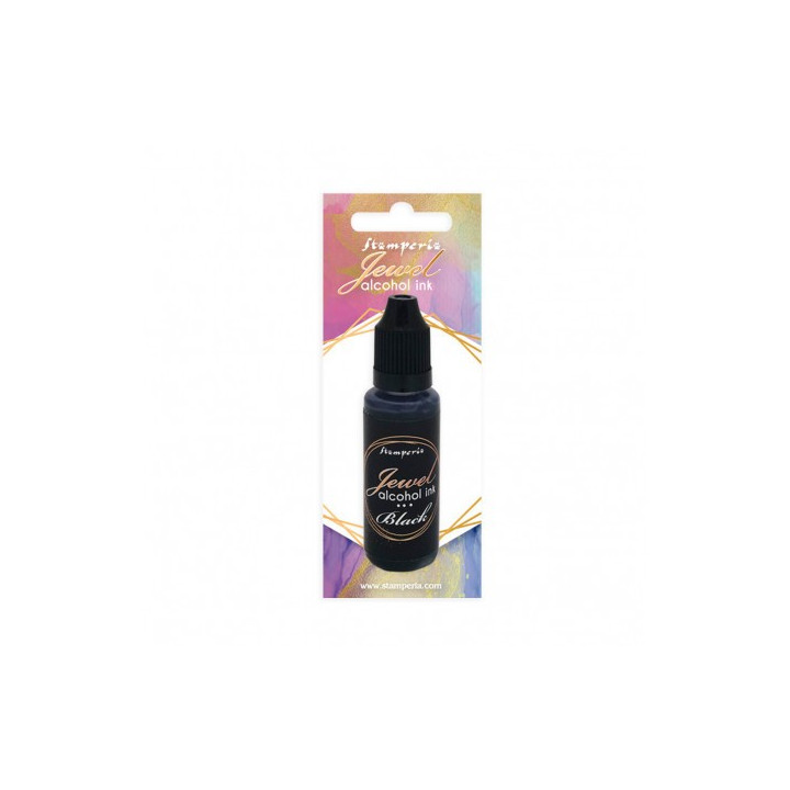 Jewel Alcohol Ink Stamperia - Black