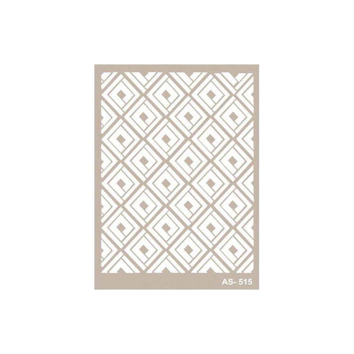 Stencil FONDO ROMBOS