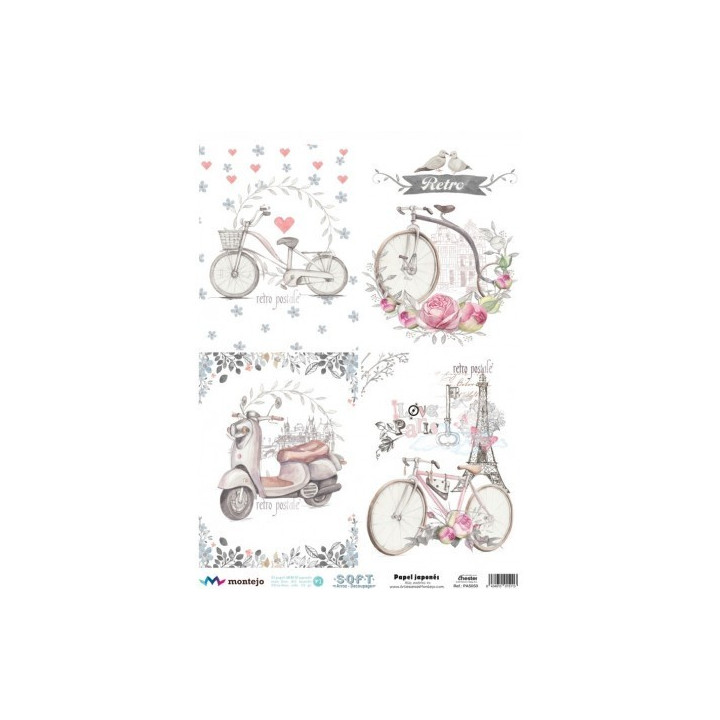 Papel de Arroz Japonés SOFT A3