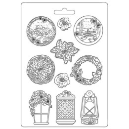 Stamperia Soft Mould A4 navidad