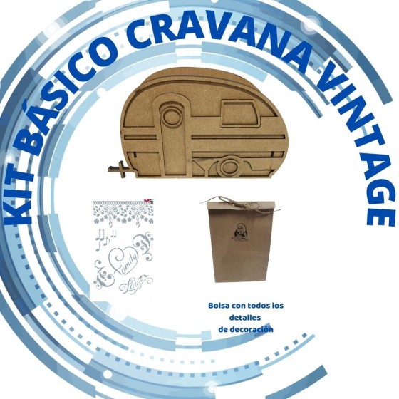 Kit Básico Caravana vintage