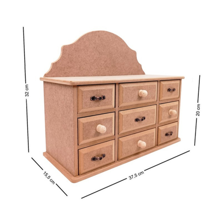 Caja 9.5x10.5x8cm