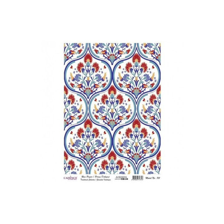 Papel de Arroz 763 NAVIDAD