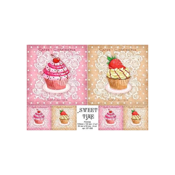 Papel de decoupage DeCards