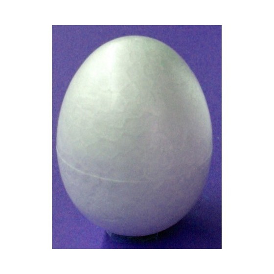 Huevo de Pórex 6 x 4 cm