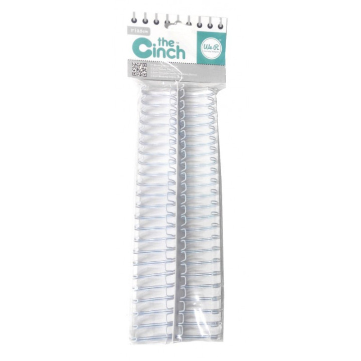Espirales THE CINCH 2.5cm Blancas