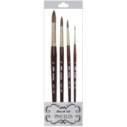 Pincel Gilart 2248-1/4Biselado sintético M/corto