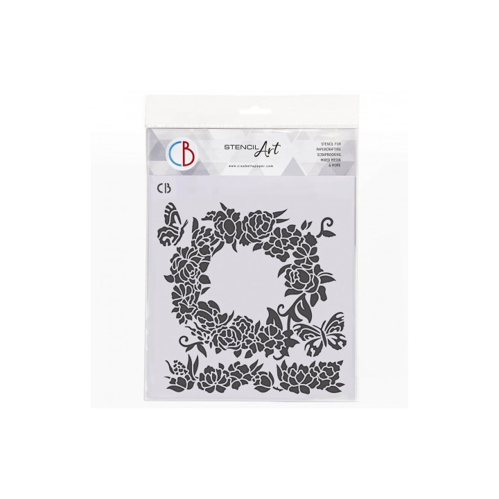 copy of Texture Stencil 8x8 Spring Fresh Flowers