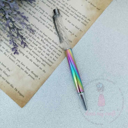 DIY Canetas de Blush Silver Rainbow