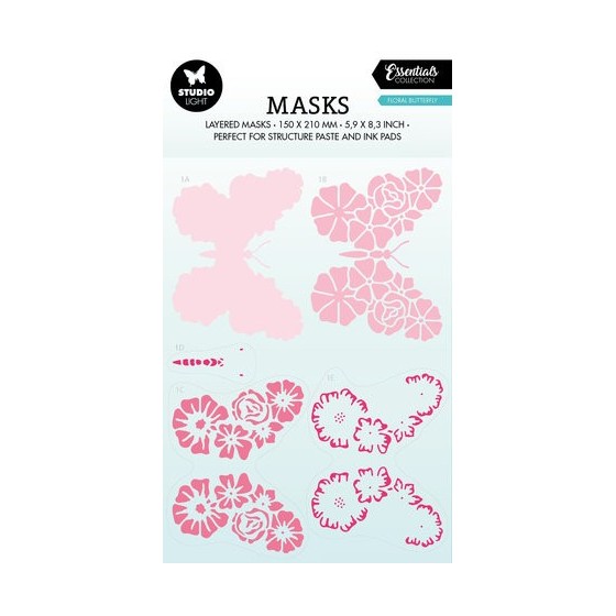 Floral Butterfly Essentials Mask