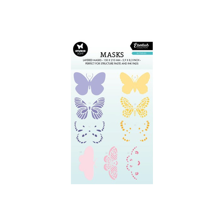 Stencil Butterflies Essentials Mask