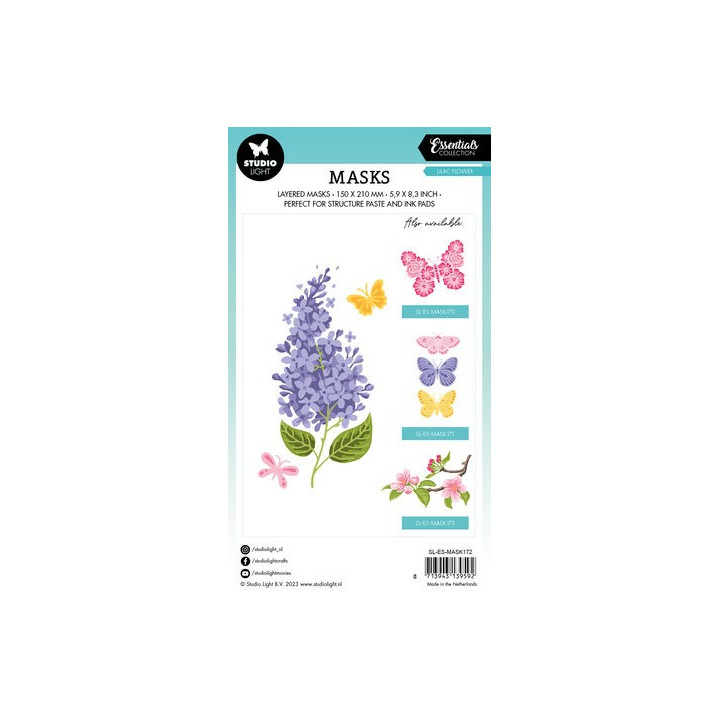 Stencil Butterflies Essentials Mask