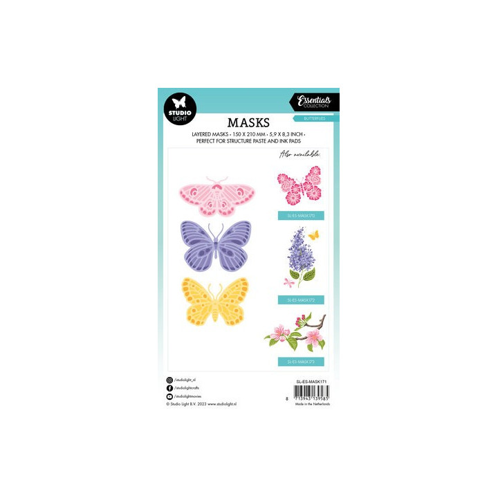 Stencil Butterflies Essentials Mask