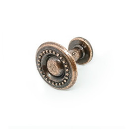 2,2x2,2 cm metalezko tiradera sinplea