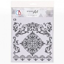 copy of Texture Stencil 8x8 Spring Fresh Flowers