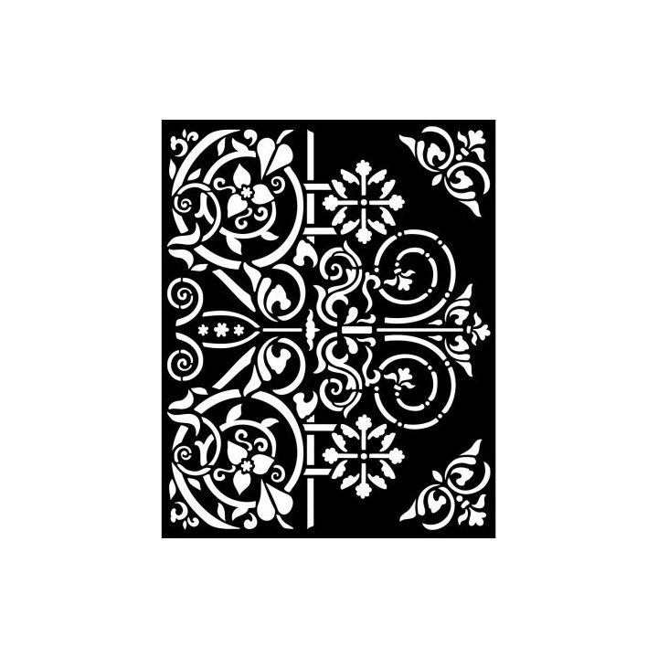 KSTD060 Stencil Stamperia alphabet 20x25 cms