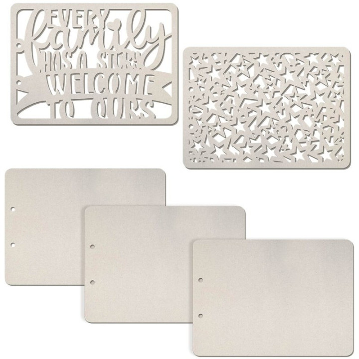 Stencil HOME DECOR MIDI 69 25x25cm