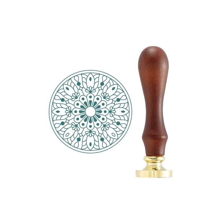 Mandala Wax Seal Stamp (WS-017)