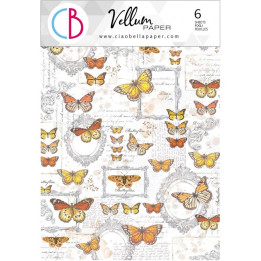 copy of Vellum Reing of grace Paper Patterns A4 6/Pkg