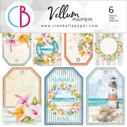 copy of Vellum Reing of grace Paper Patterns A4 6/Pkg