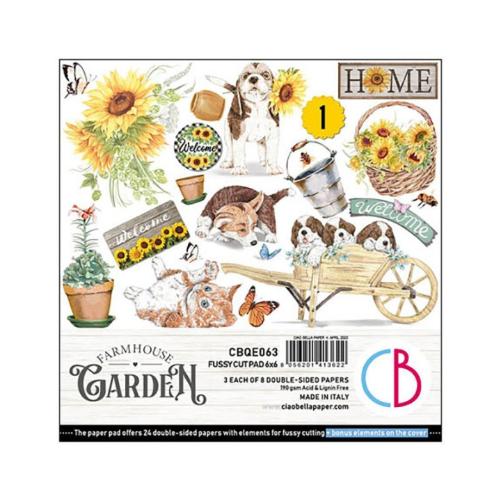 Reign of Grace Fussy Cut Pad 6x6 24/Pkg