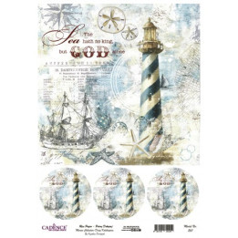Papel de Arroz 763 NAVIDAD